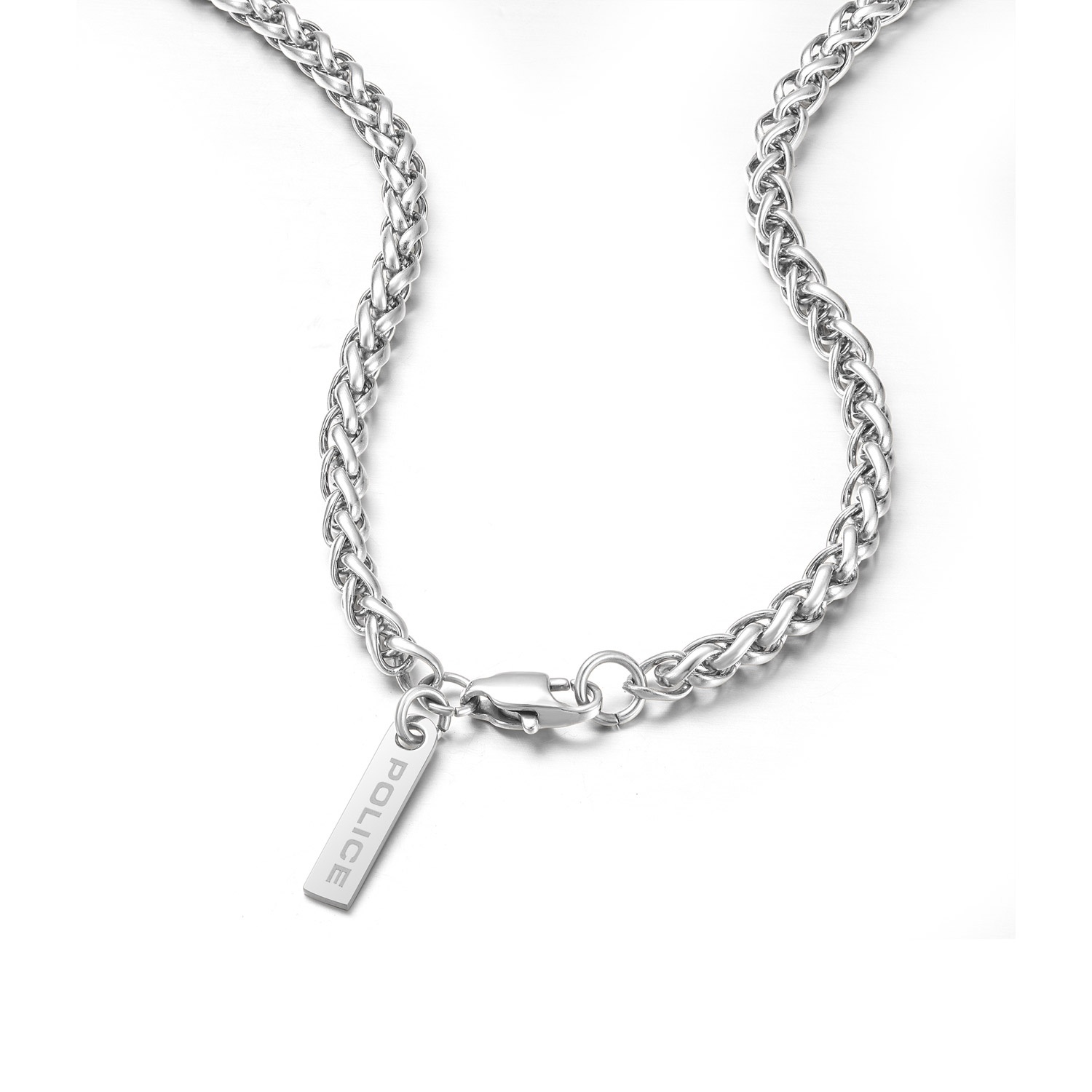 Herren-Halskette Rondelle • PEAGN0001904 Police Edelstahl uhrcenter