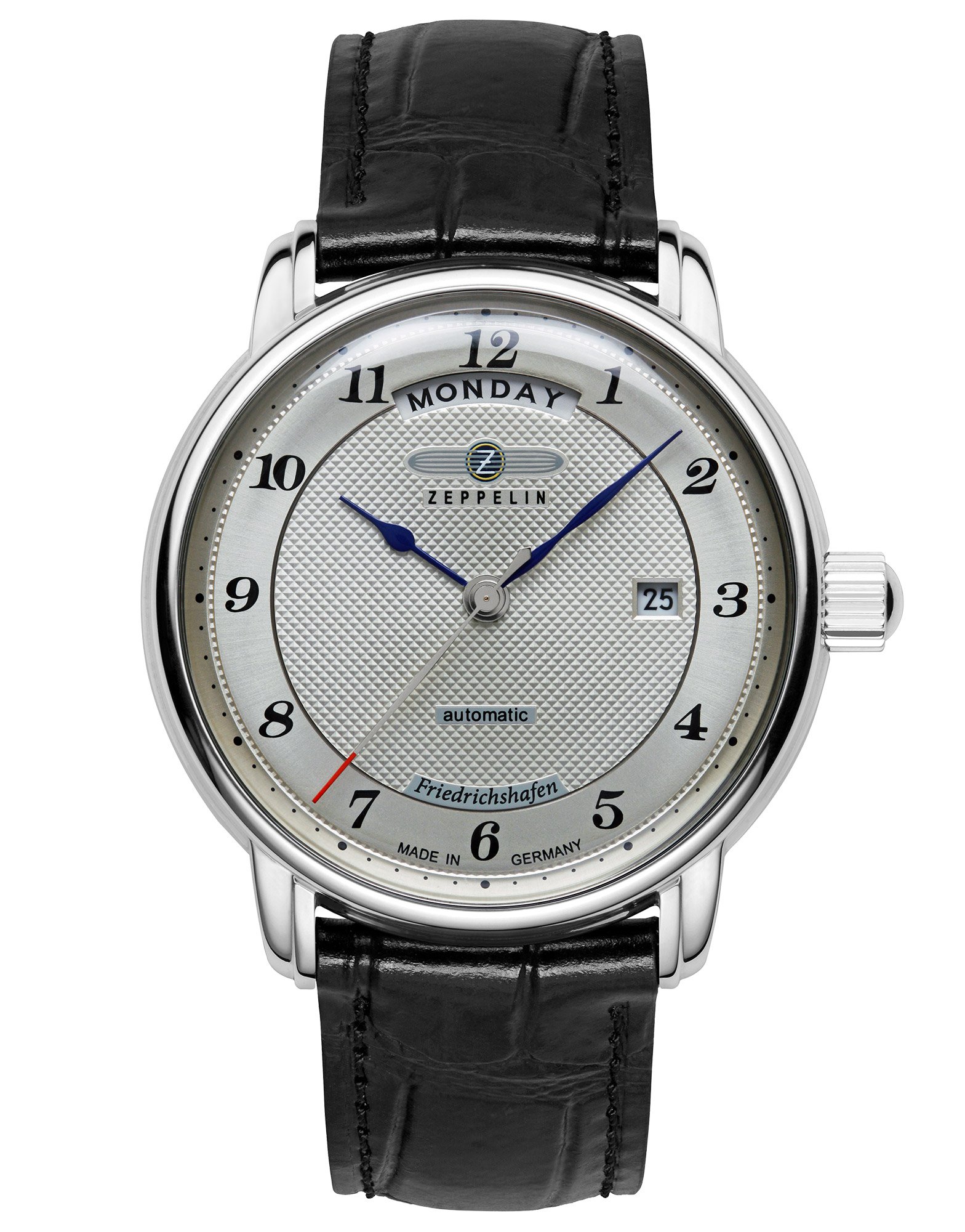 Zeppelin 8562-4 Herrenuhr Automatik Friedrichshafen mit Lederband