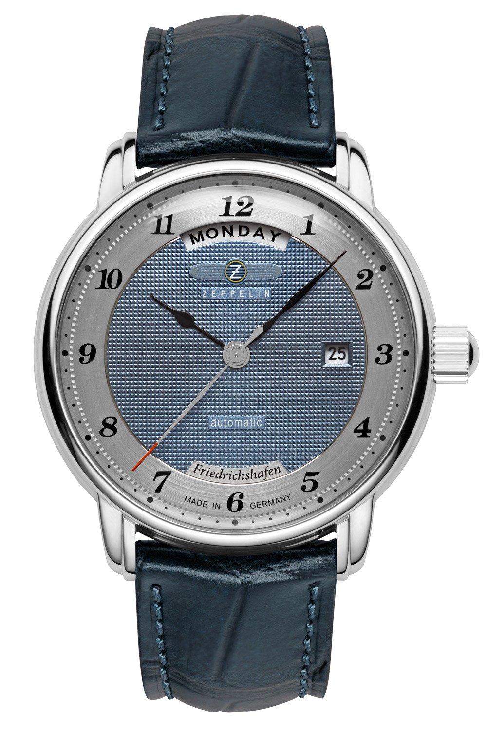 Zeppelin 8562-3 Herrenuhr Automatik Friedrichshafen Blau