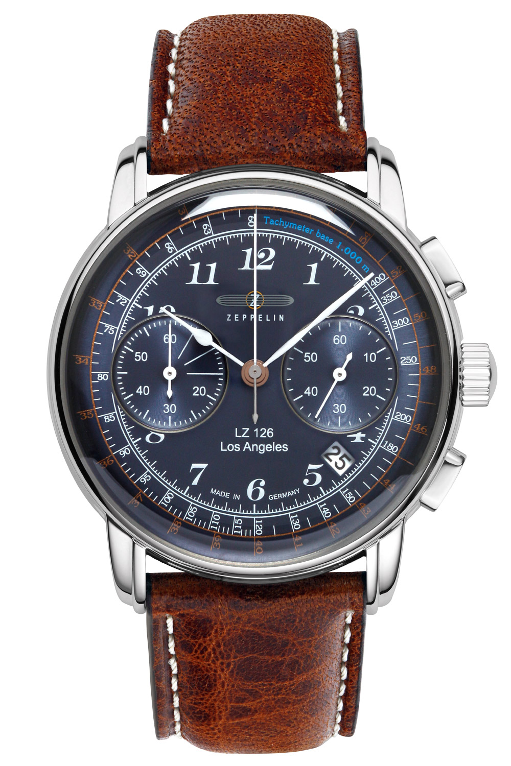 Zeppelin 7614-3 Herren-Chronograph LZ126 Los Angeles Zeppelin 7614-3 Herren-Chronograph LZ126 Los Angeles