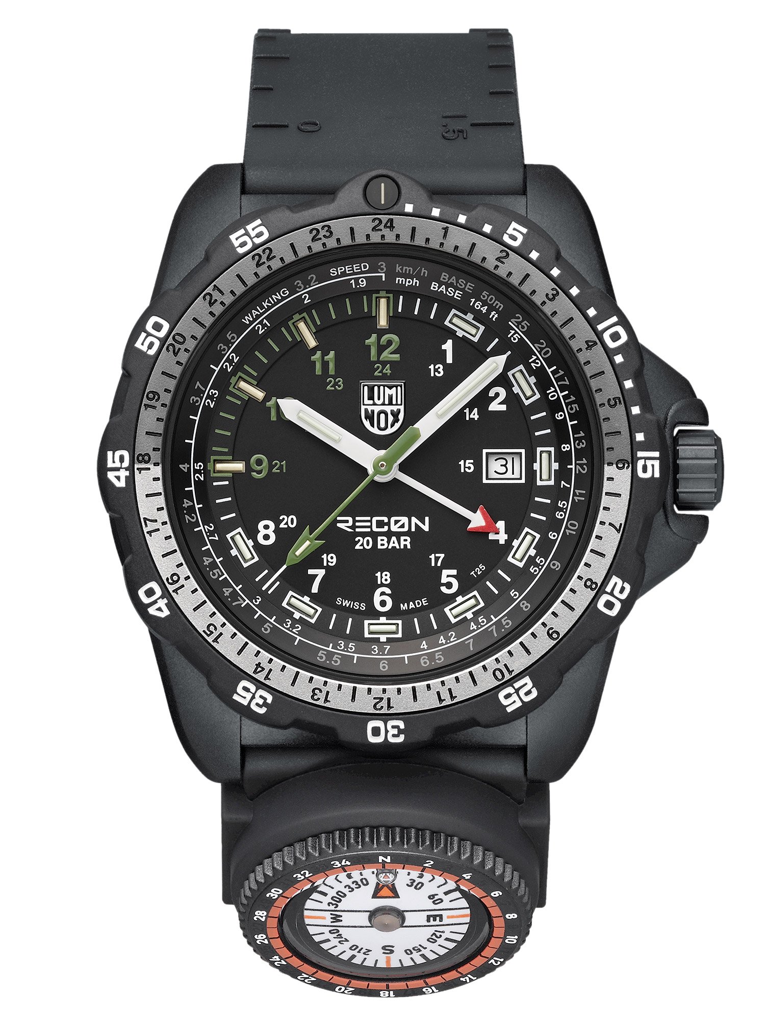 Luminox XL.8837.SET Herrenuhr Quarz Recon Nav Spec mit 2 Bändern Luminox XL.8837.SET Herrenuhr Quarz Recon Nav Spec mit 2 Bändern