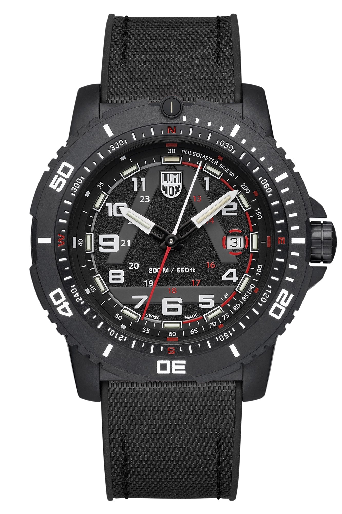 Luminox XL.1081 Herrenuhr Quarz Ice-SAR Schwarz