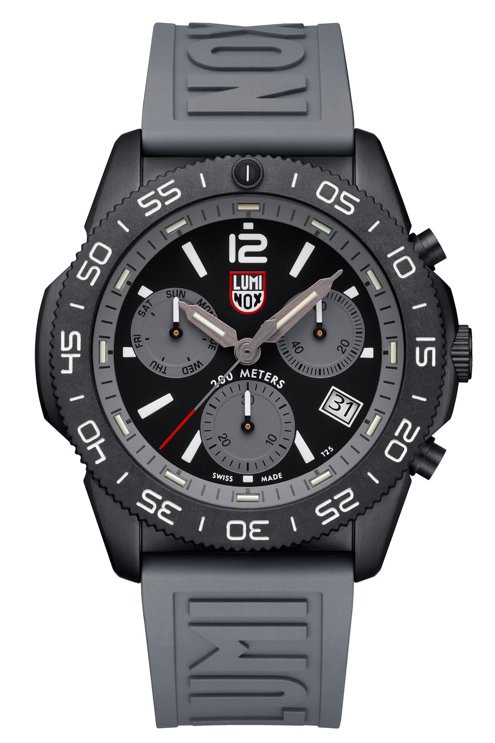 Luminox XS.3148 Herren-Taucheruhr Chronograph Pacific Diver Grau