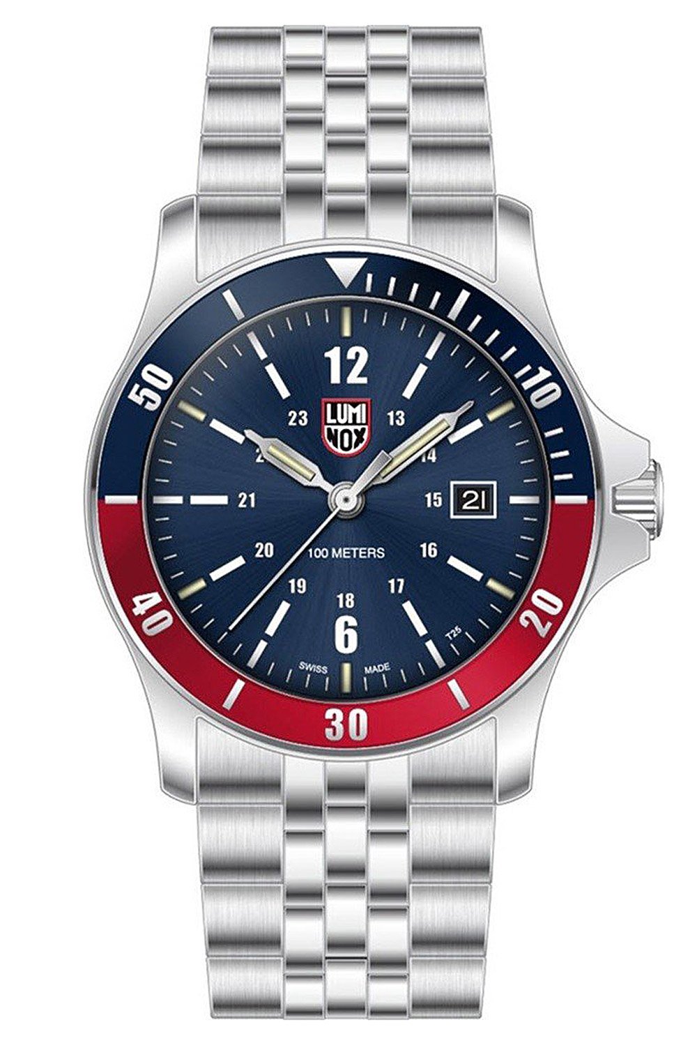 Luminox XS.0914 Herrenuhr Taucher Sport Timer Blau/Rot