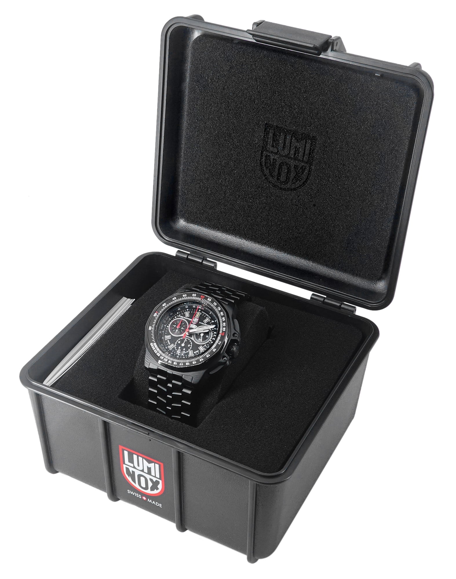 Luminox Men´s Watch Chronograph for Pilots Titanium F-22 Raptor XA