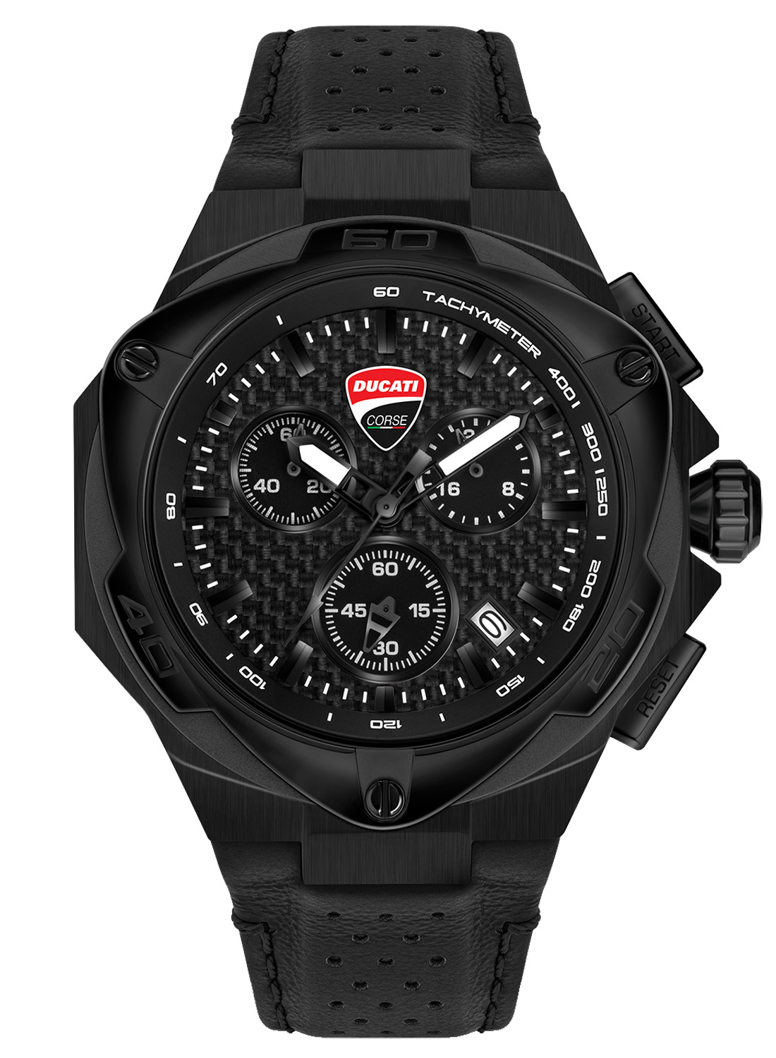 Ducati DTWGC2019003 Herrenuhr Chronograph Schwarz