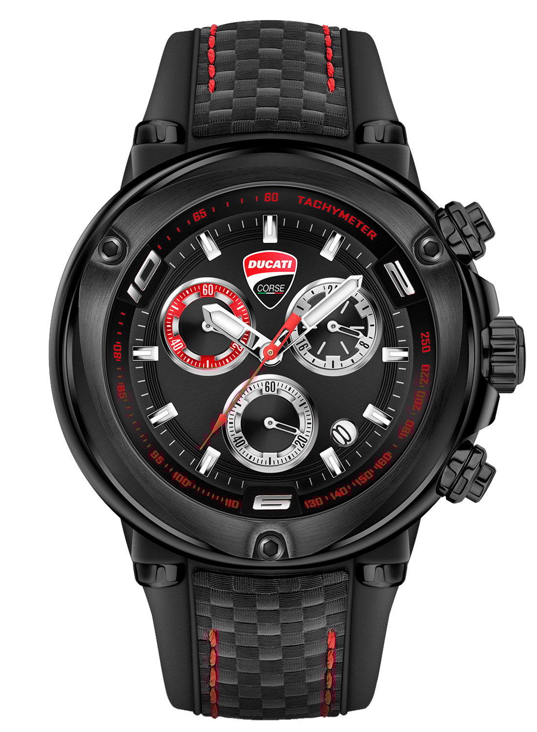 Ducati DTWGO2018804 Herrenuhr Chronograph Schwarz