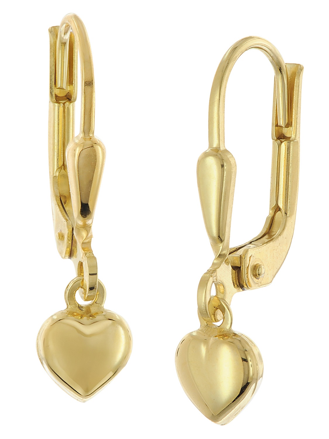 trendor 28465 Kinder-Ohrringe Gold 333 / 8K Herz-Ohrhänger trendor 28465 Kinder-Ohrringe Gold 333 / 8K Herz-Ohrhänger