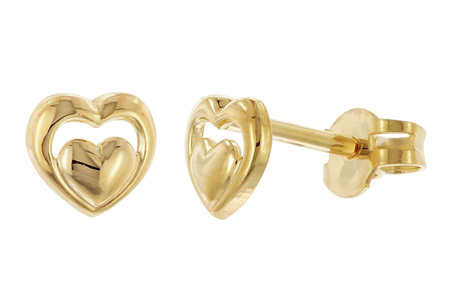 trendor 28589 Kinder-Ohrringe Gold 333/8K Ohrstecker Offenes Herz trendor 28589 Kinder-Ohrringe Gold 333/8K Ohrstecker Offenes Herz
