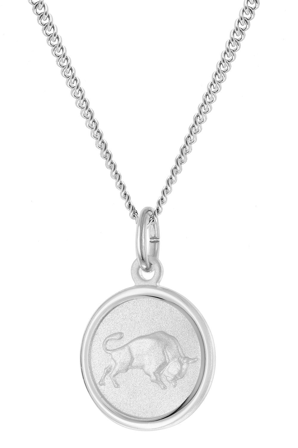 trendor 28606-05 Kinder-Halskette Sternzeichen Stier 925 Silber