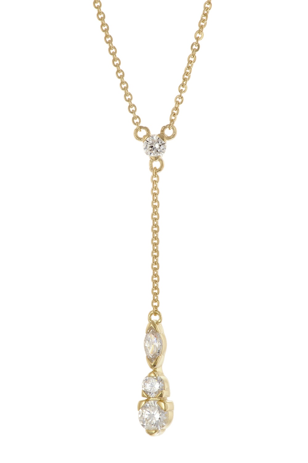 trendor 21139 Damen Halskette 925 Silber Vergoldet Mit Zirkonia