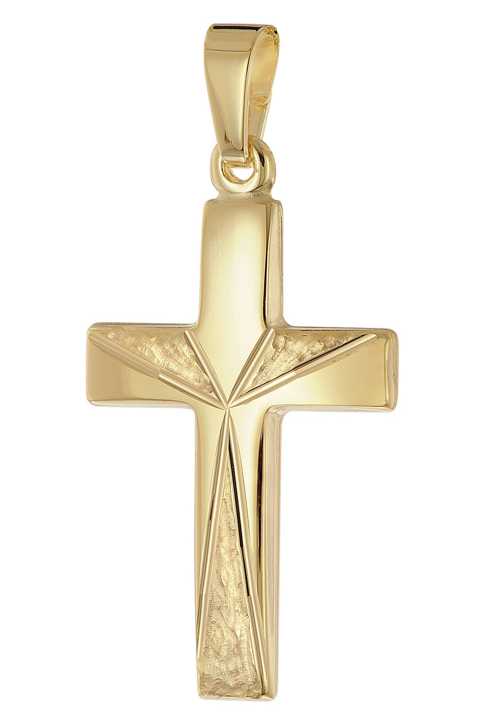 trendor 21157 Kreuz-Anhänger Gold 333 (8 Karat) 21 mm trendor 21157 Kreuz-Anhänger Gold 333 (8 Karat) 21 mm