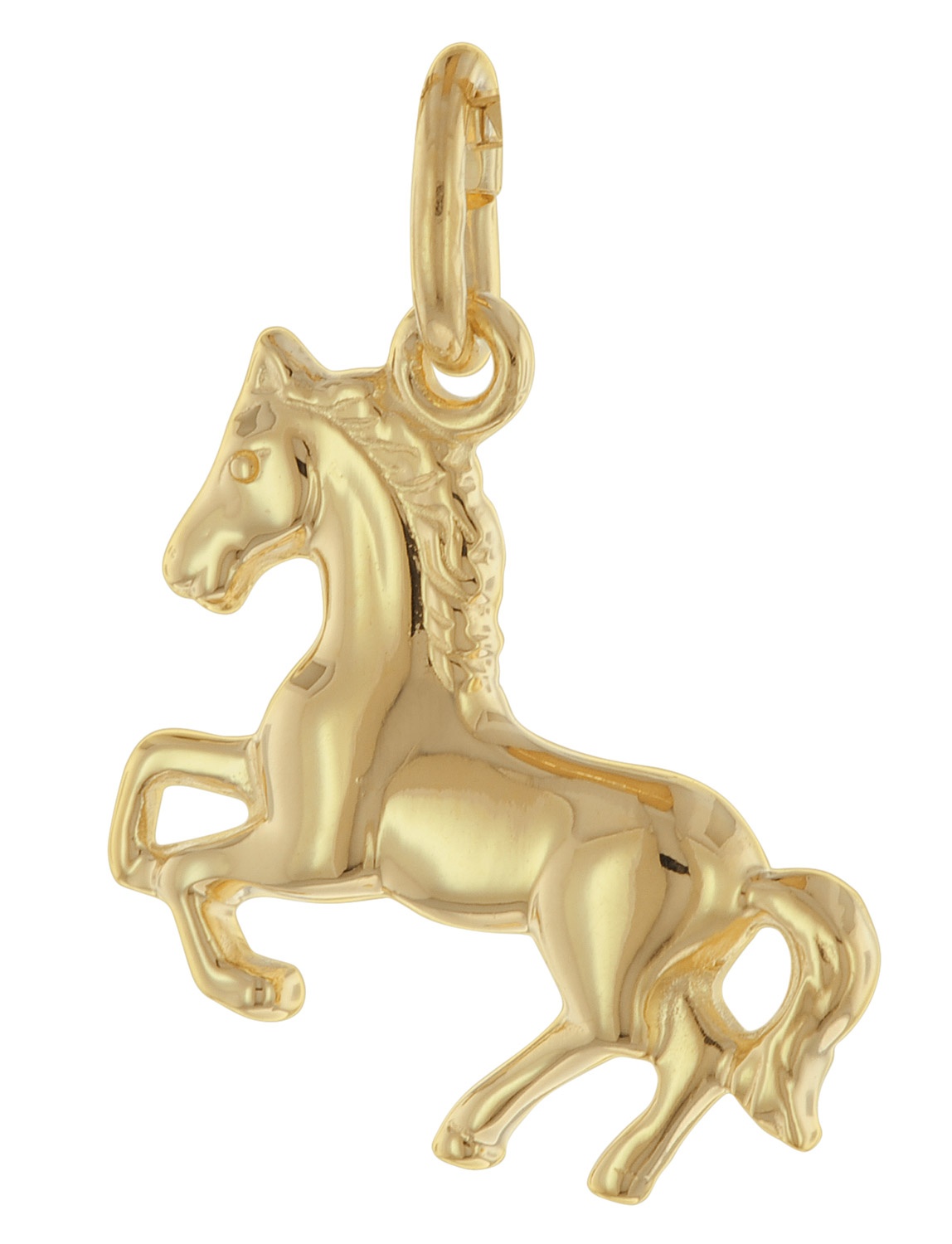 trendor 21216 Pferd Schmuck-Anhänger 925 Silber Vergoldet