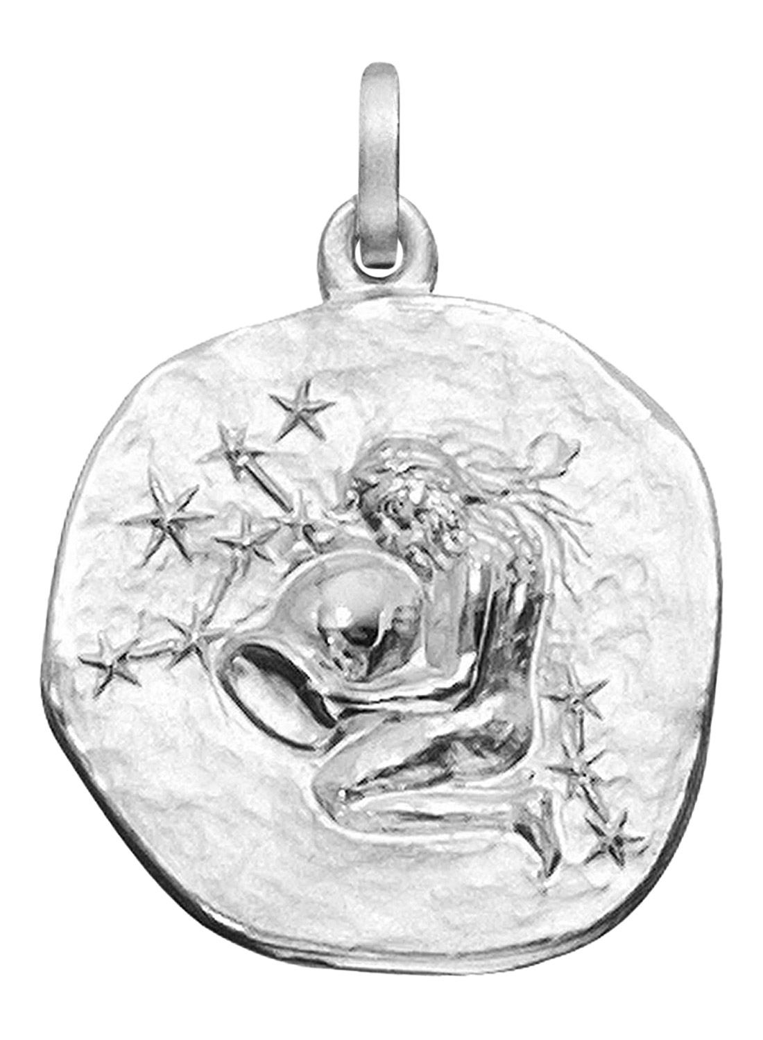 trendor 21218-02 Sternzeichen Wassermann 925 Silber Anhänger Ø 16 mm
