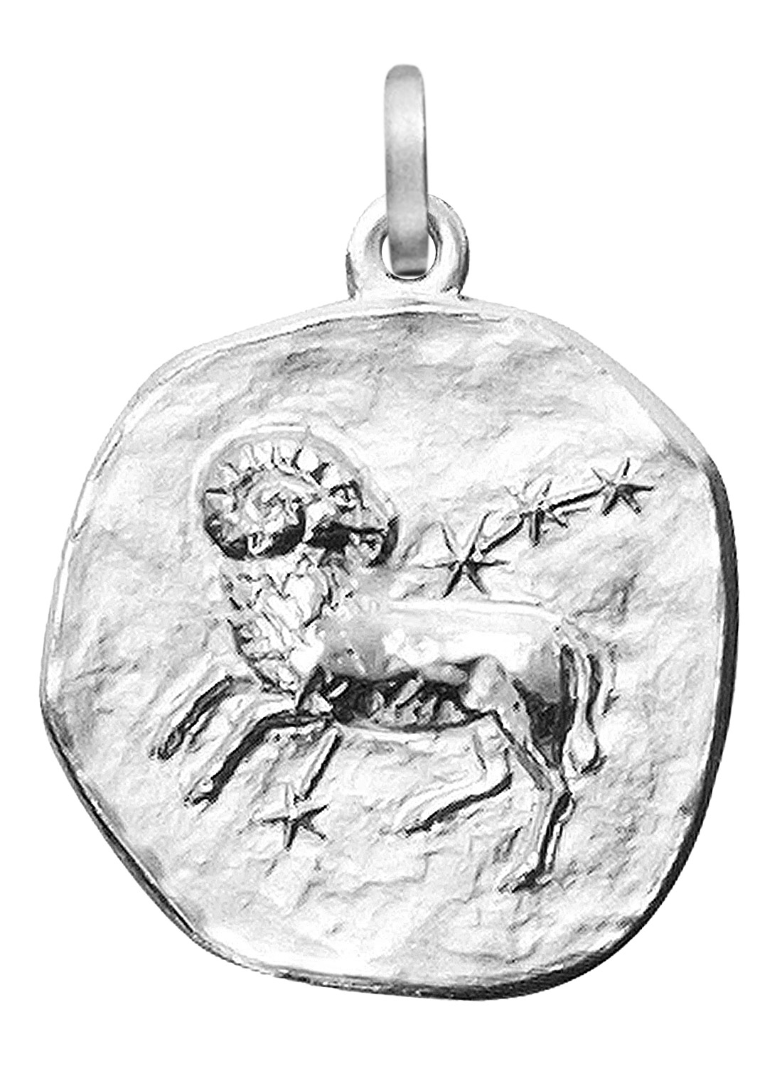 trendor 21218-04 Sternzeichen Widder 925 Silber Anhänger Ø 16 mm