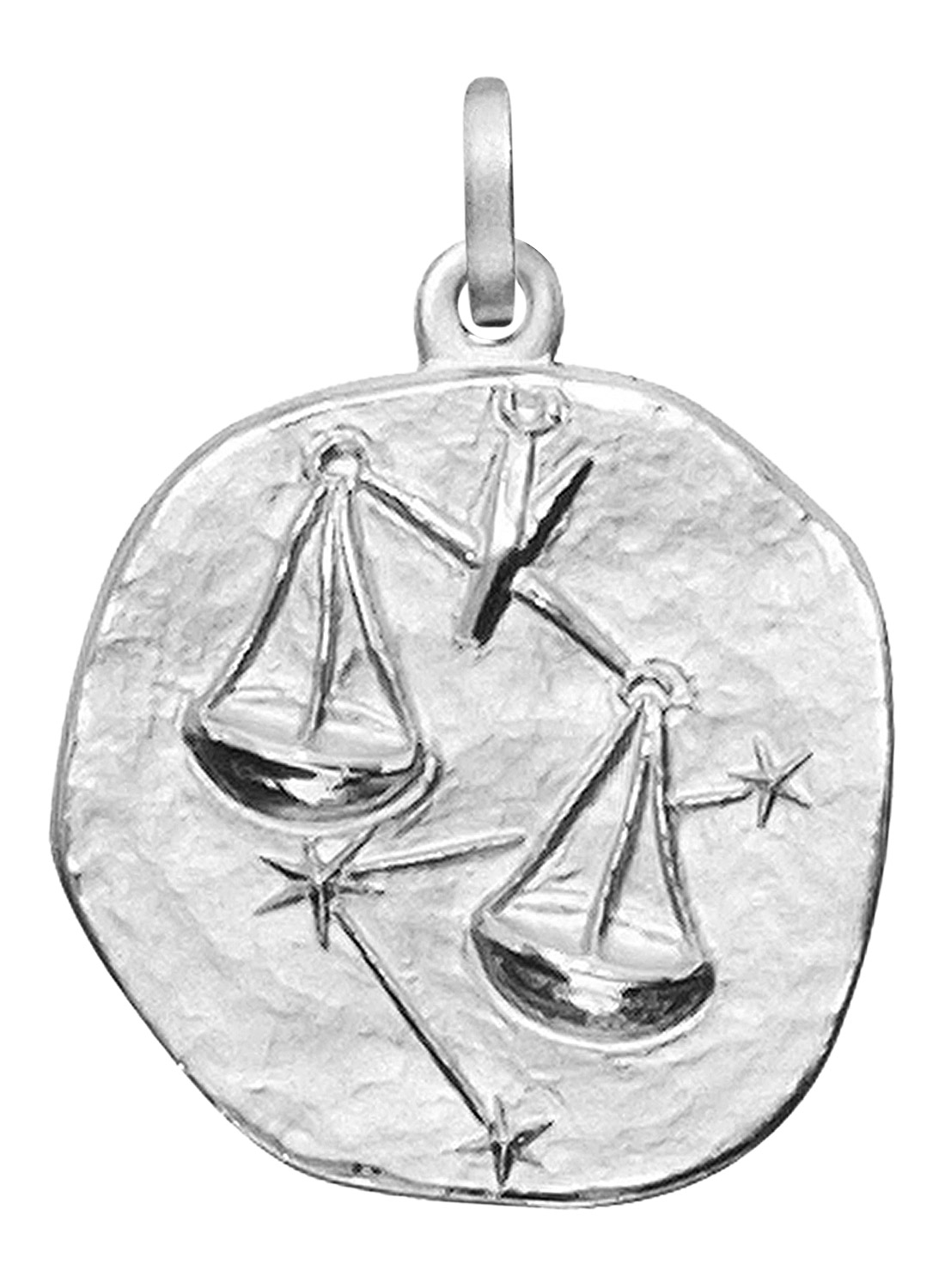 trendor 21218-10 Sternzeichen Waage 925 Silber Anhänger Ø 16 mm