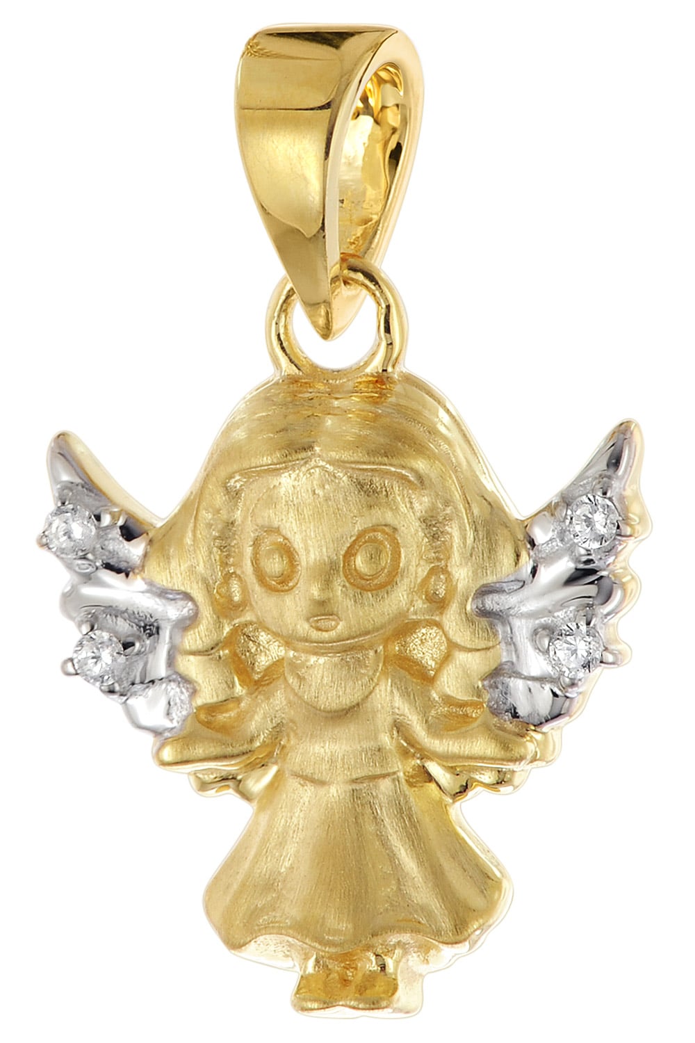 trendor 21310 Engel Anhänger Gold 333 / 8K Schmuck-Anhänger mit Zirkonia trendor 21310 Engel Anhänger Gold 333 / 8K Schmuck-Anhänger mit Zirkonia