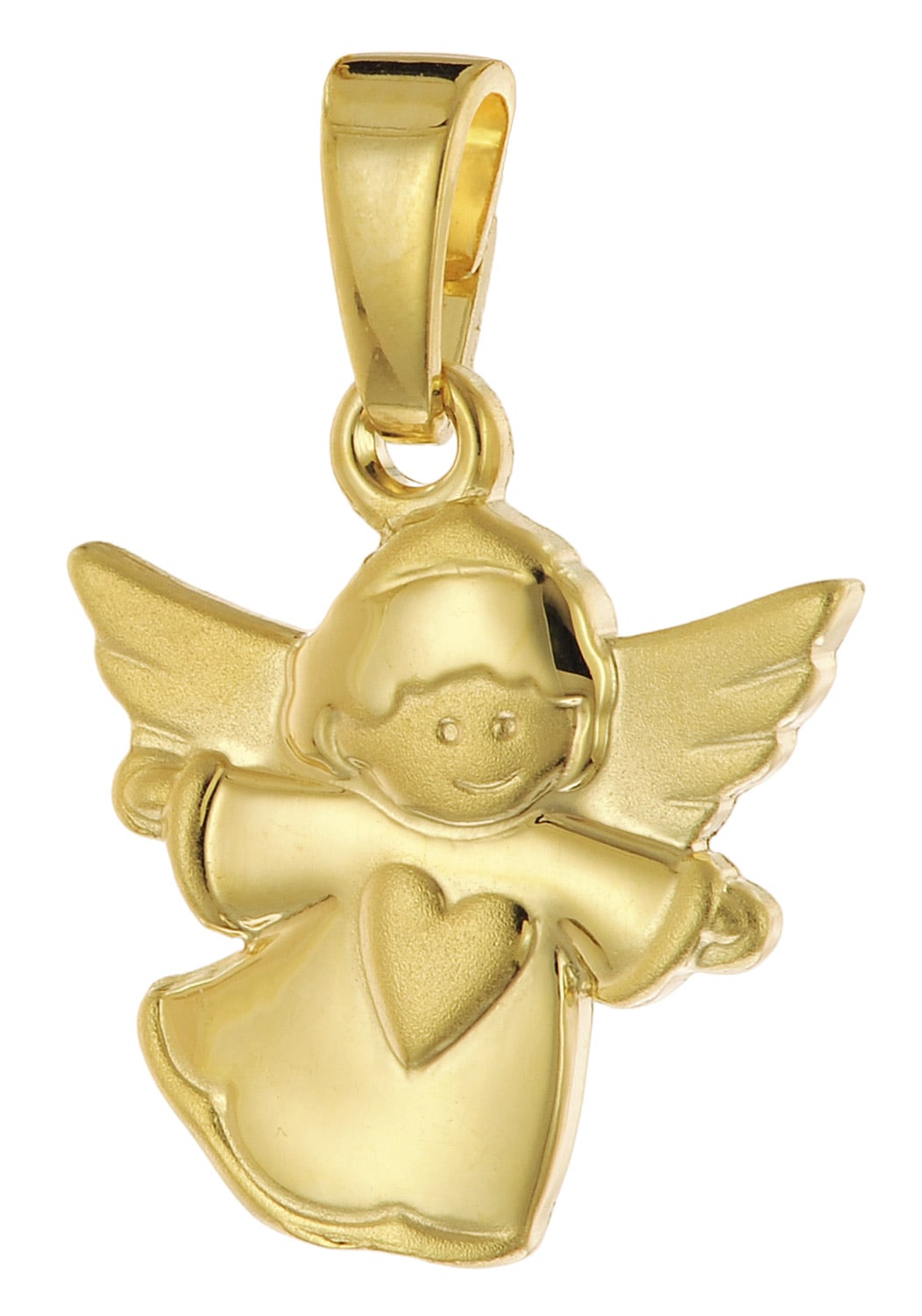 trendor 31044 Engel Schmuck-Anhänger für Kinder 925 Silber Vergoldet