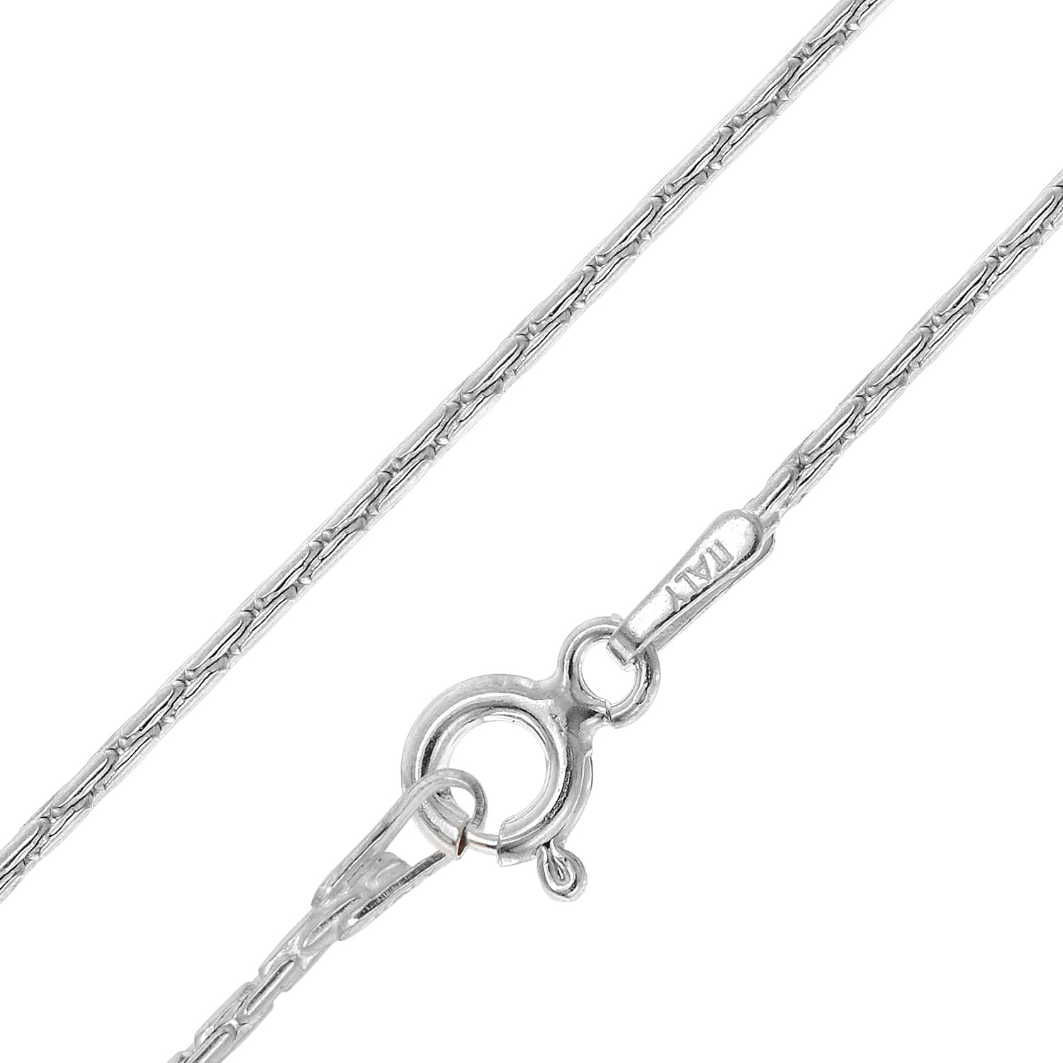 trendor 31258 Halskette Cardano 925 Silber Rhodiniert 1,1 mm breit