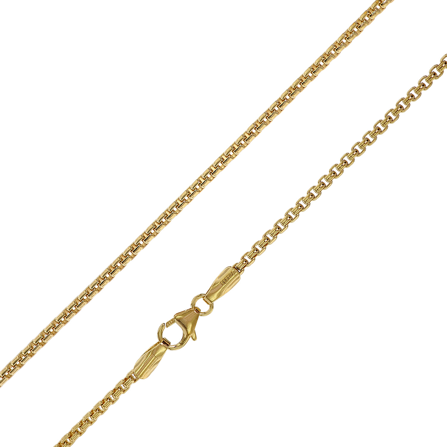 trendor Halskette für Anhänger Kette • 75301 (8 Venezianer Gold mm 2 Karat) uhrcenter 333