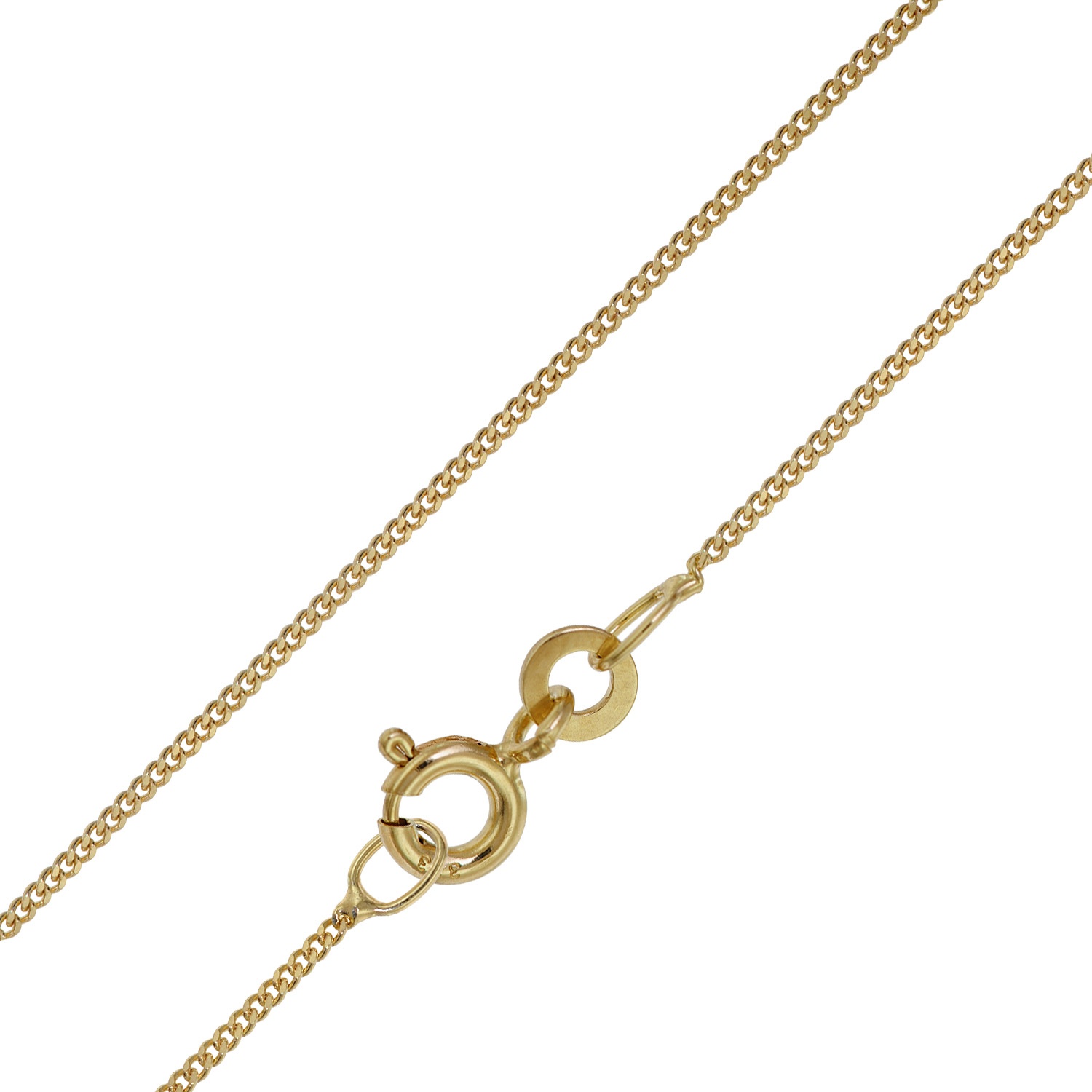 • Löwe 41980-08 Gold trendor Ø Sternzeichen-Anhänger Halskette 333 mm mit 16 uhrcenter