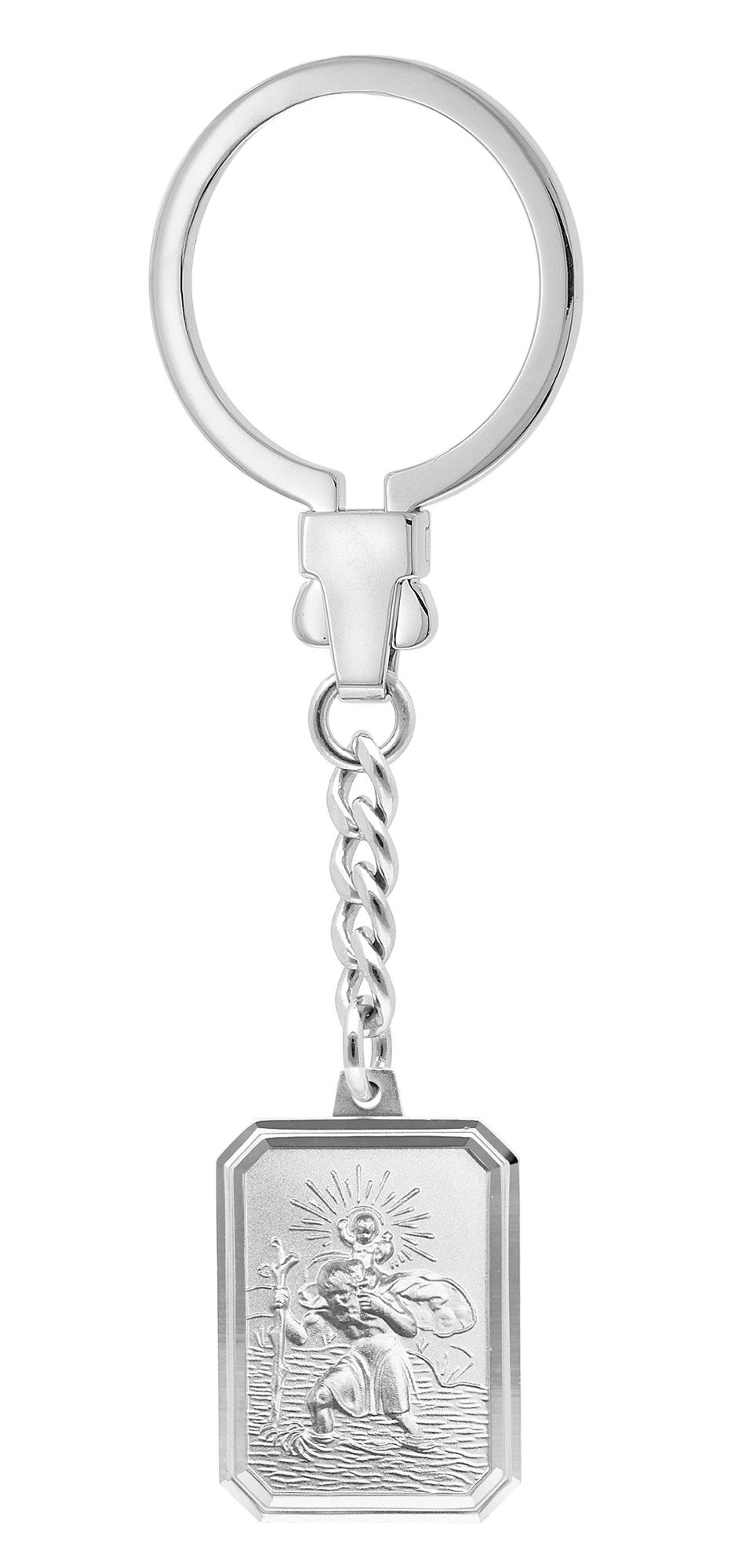 trendor Schlüsselanhänger Christophorus Silber 925 15978 • uhrcenter