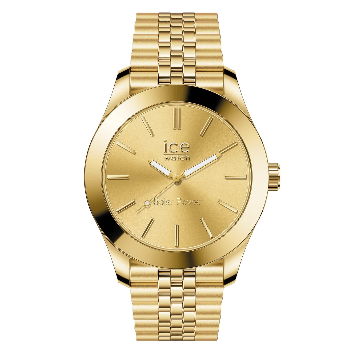 Ice-Watch 023791 Damenuhr ICE Steel Solar S Goldfarben