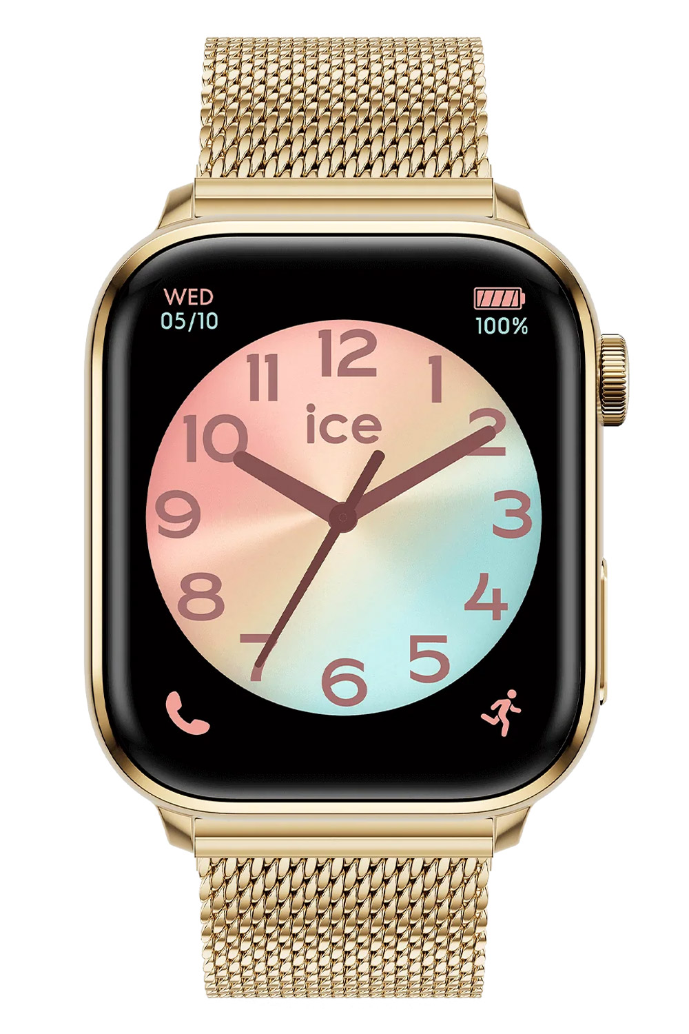 Ice-Watch 024654 Smartwatch ICE Smart 2.0 Goldfarben mit Milanaiseband Ice-Watch 024654 Smartwatch ICE Smart 2.0 Goldfarben mit Milanaiseband