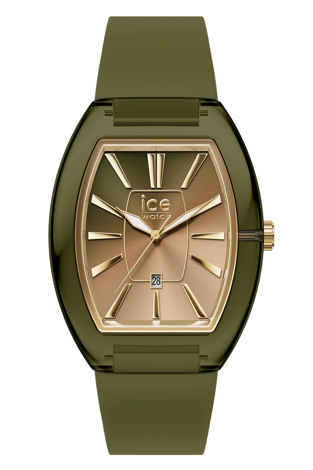 Ice-Watch 025181 Damenuhr ICE Dome S Olivgrün