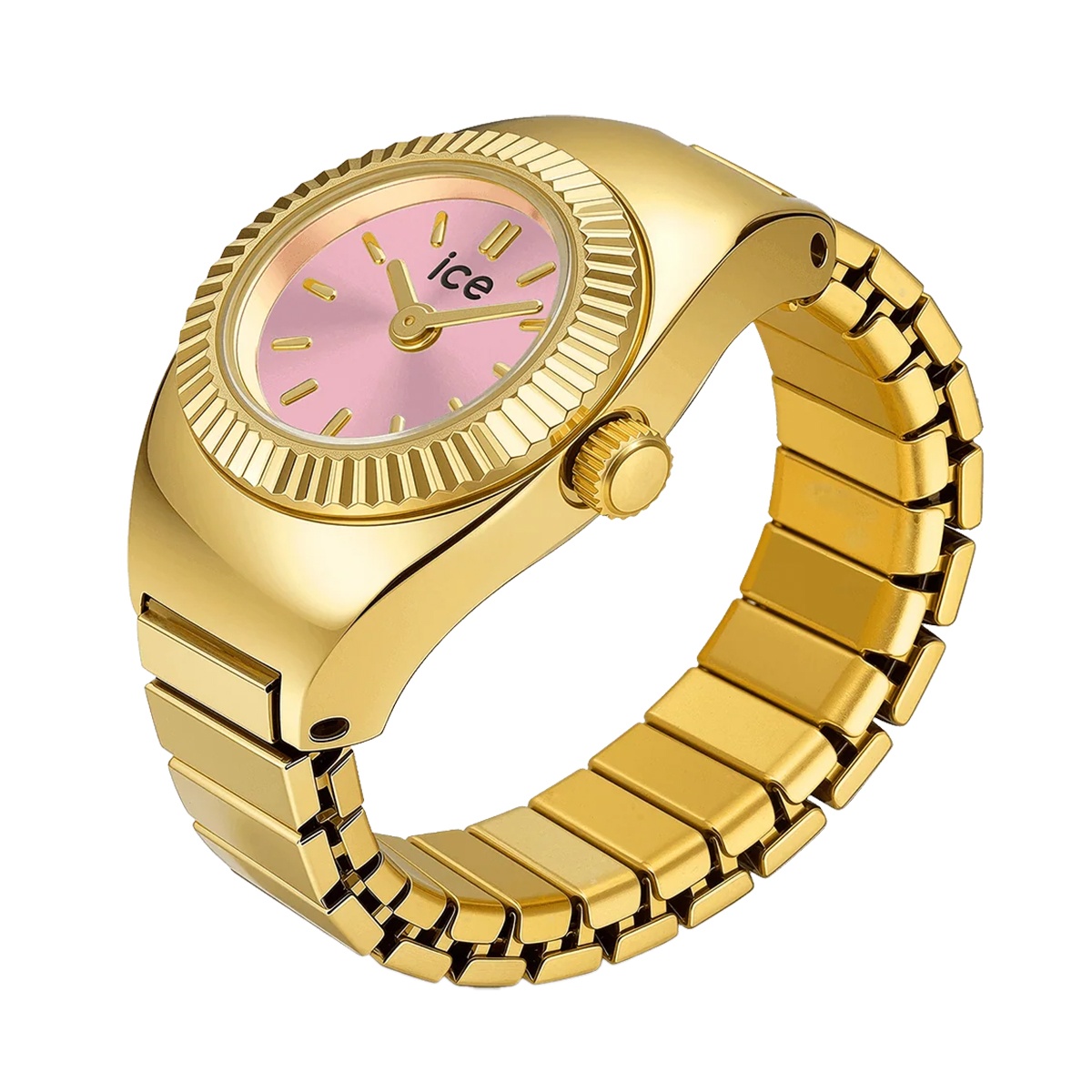 Ice-Watch 025518 Ringuhr Chouchou Gold- und Rosafarben