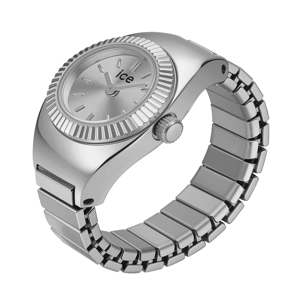 Ice-Watch 025514 Ringuhr Chouchou Silberfarben Ice-Watch 025514 Ringuhr Chouchou Silberfarben