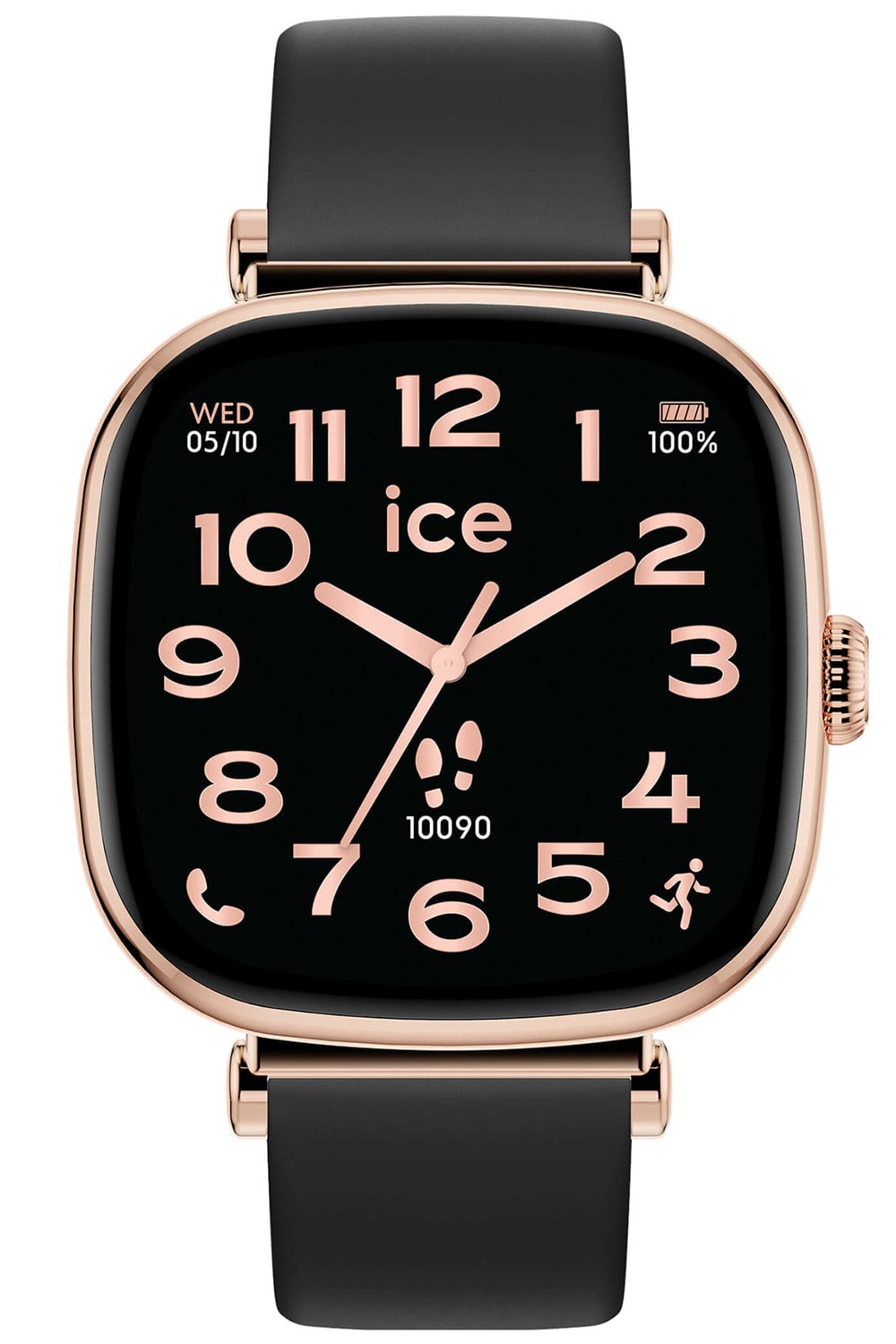 Ice-Watch 025890 Smartwatch ICE Smart SQ 2.0 Square S Leder Schwarz