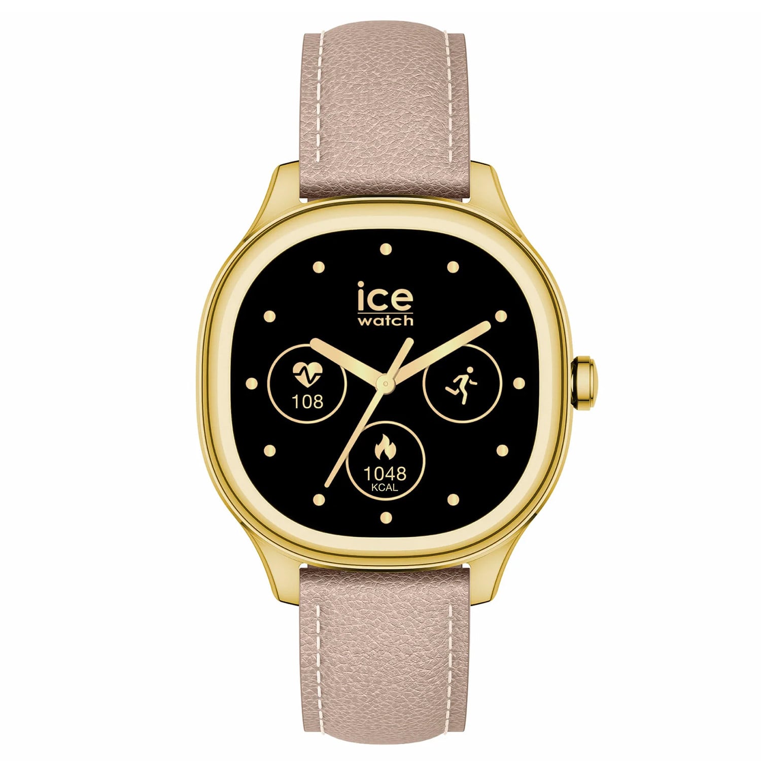 Ice-Watch 026250 Damen-Smartwatch ICE Smart Mimi 2.0 Goldfarben/Taupe