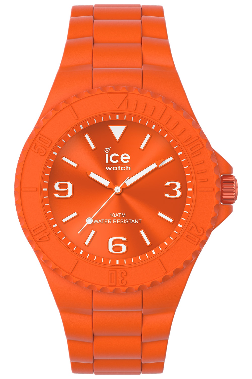 ice watch 019162 armbanduhr ice generation m knallorange