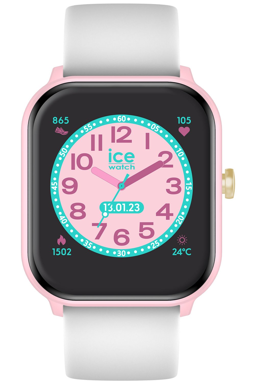 Ice-Watch Children\'s Smartwatch ICE smart junior Pink/White 021874 •  uhrcenter