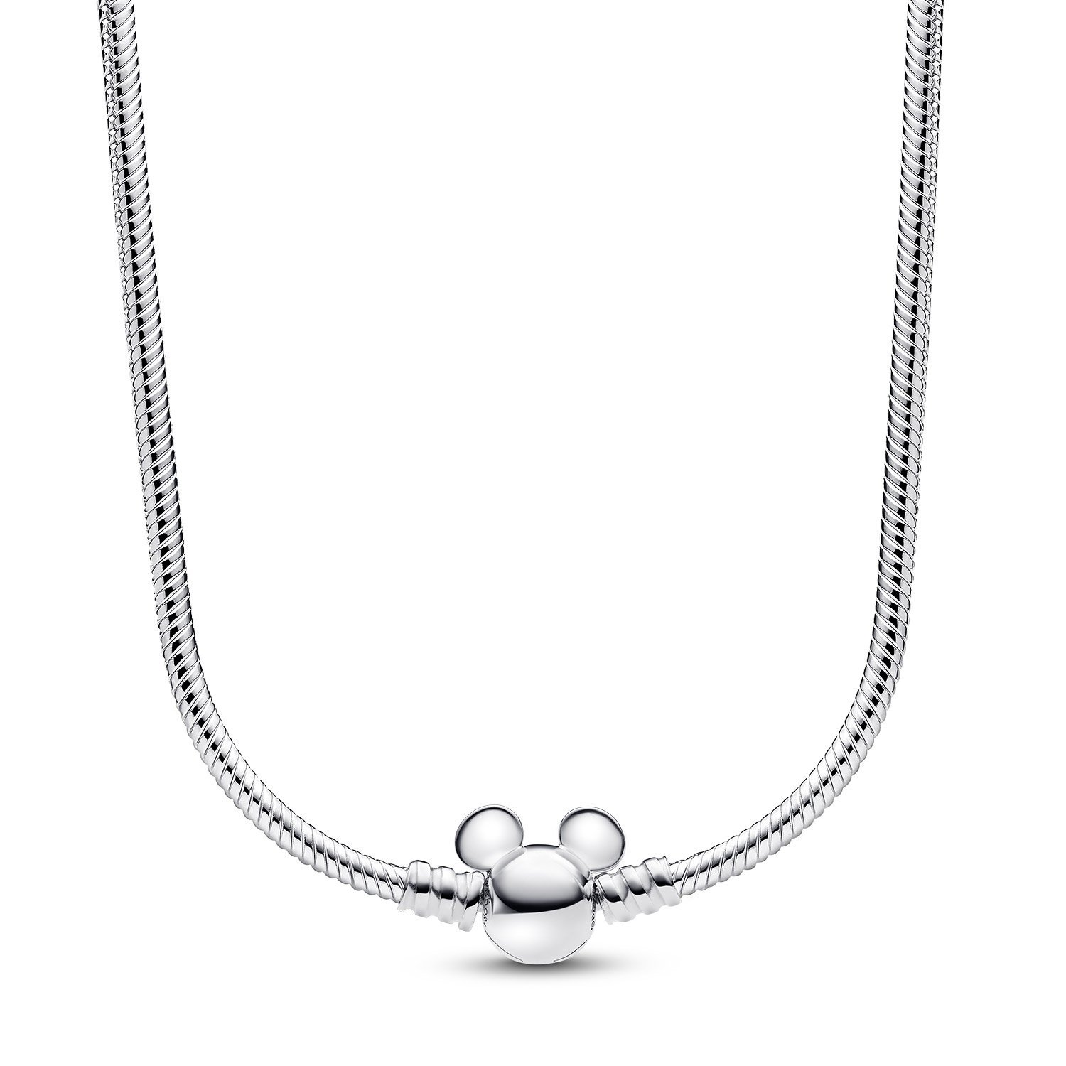 Pandora 393529C00-45 Damen Silber-Halskette Disney Micky Maus