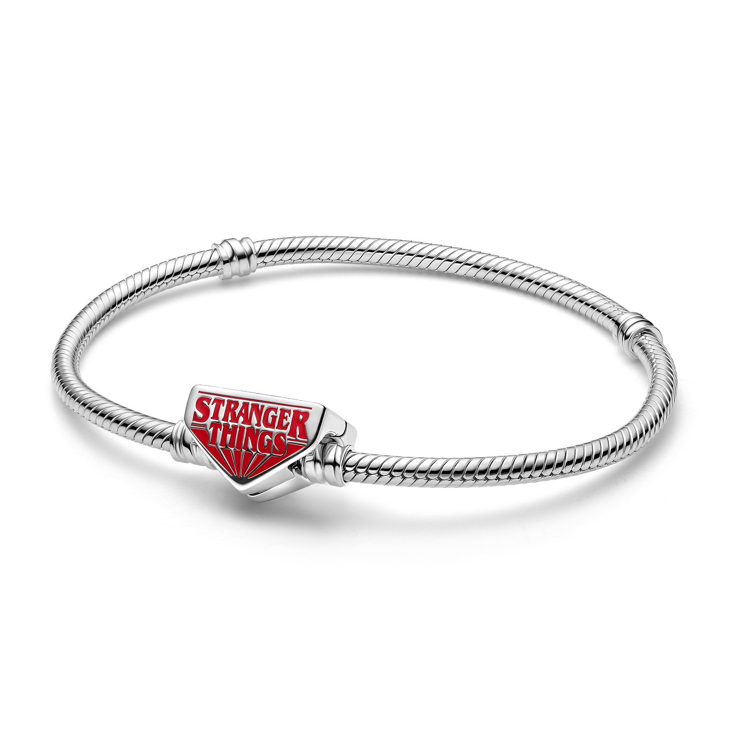 Pandora 593572C01 Damenarmband für Charms 925 Silber Stranger Things