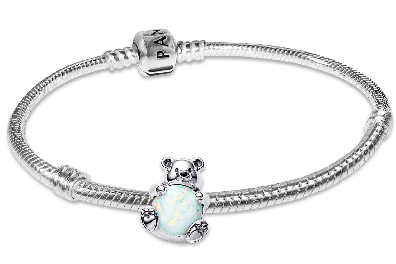 Pandora 68606 Starterset Armband für Damen Polarbär Silber