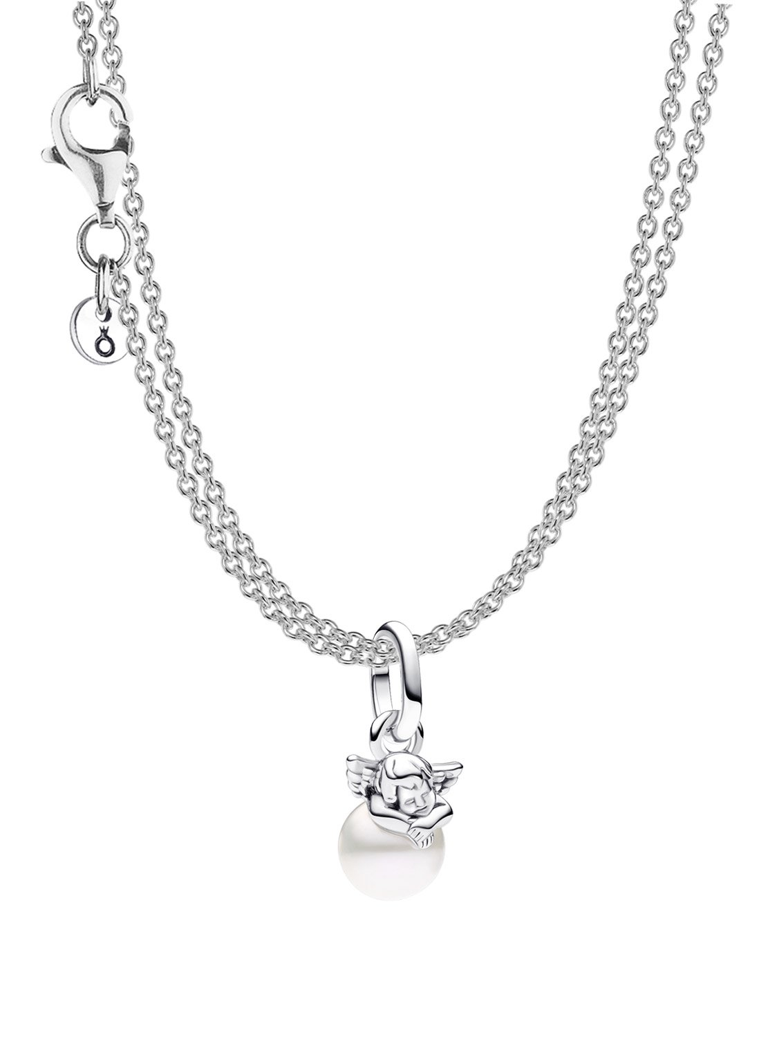 Pandora 68627 Schmuckset für Damen Silber mit 2-reihiger Halskette Amor