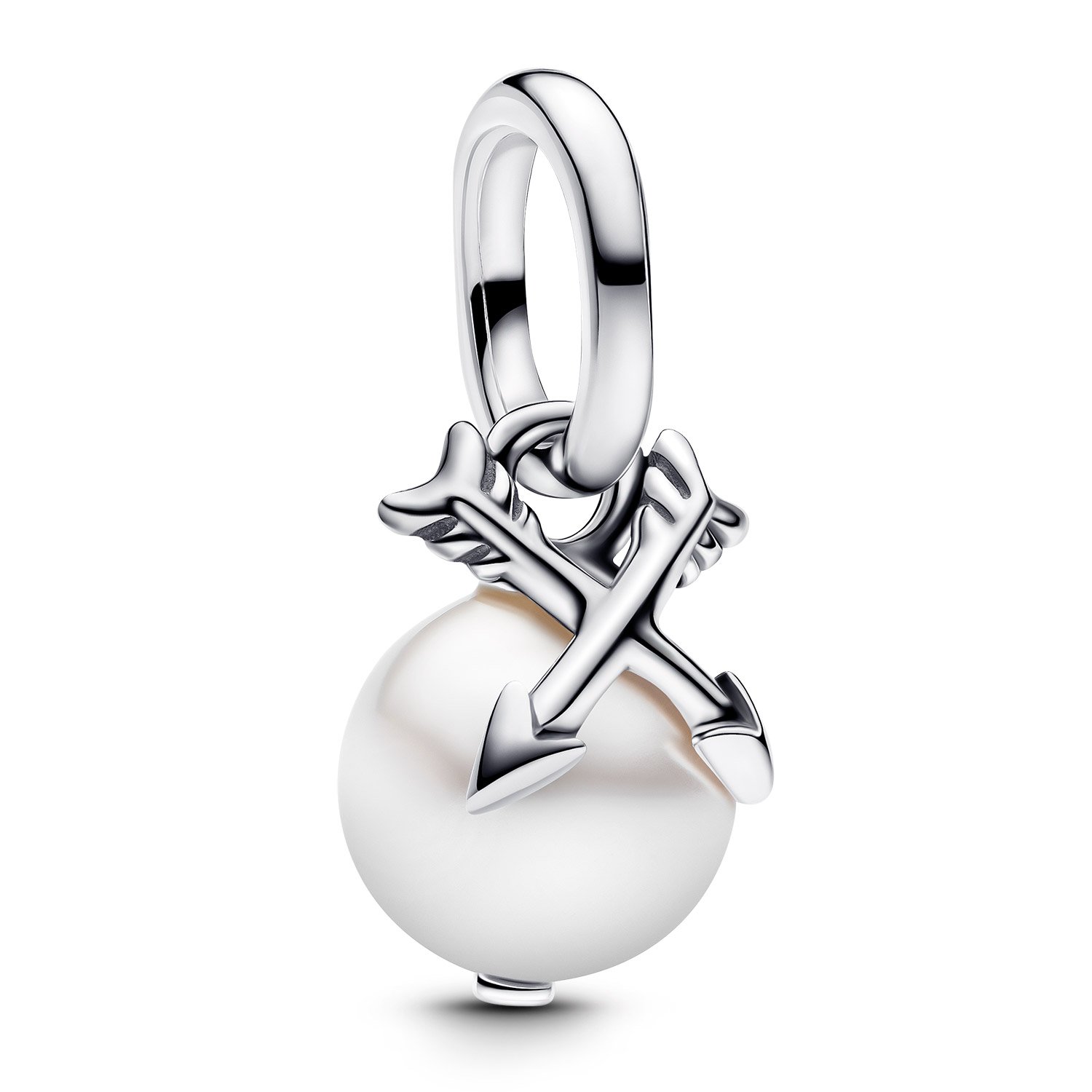 Pandora 793687C01 Mini Charm Anhänger Silber Perle und Pfeile