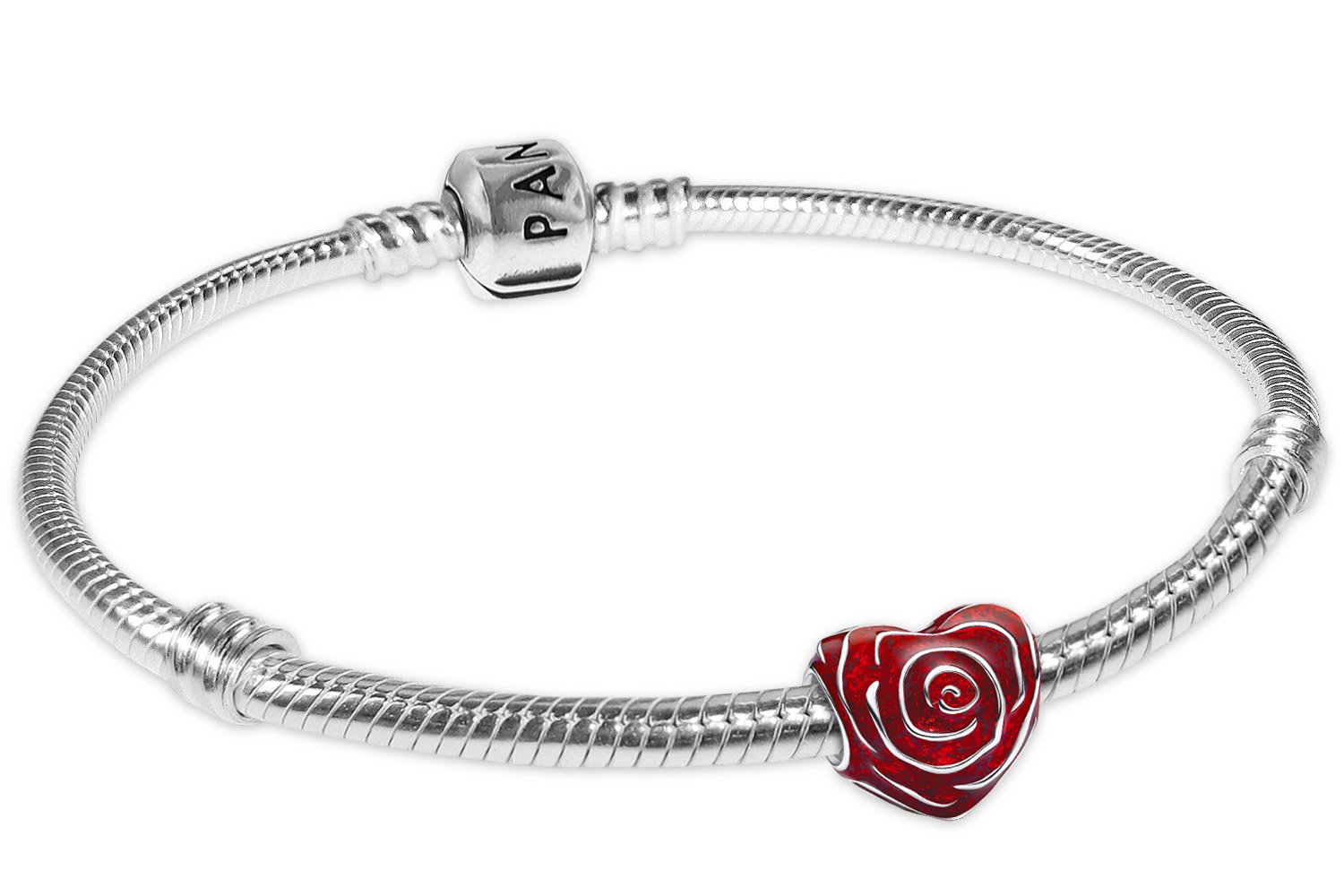 Pandora 28133 Armband Geschenkset Rosenherz Silber