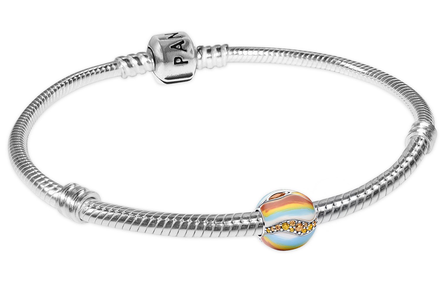 Pandora 28203 Damen-Armband Planet Jupiter Silber Schmuck-Set