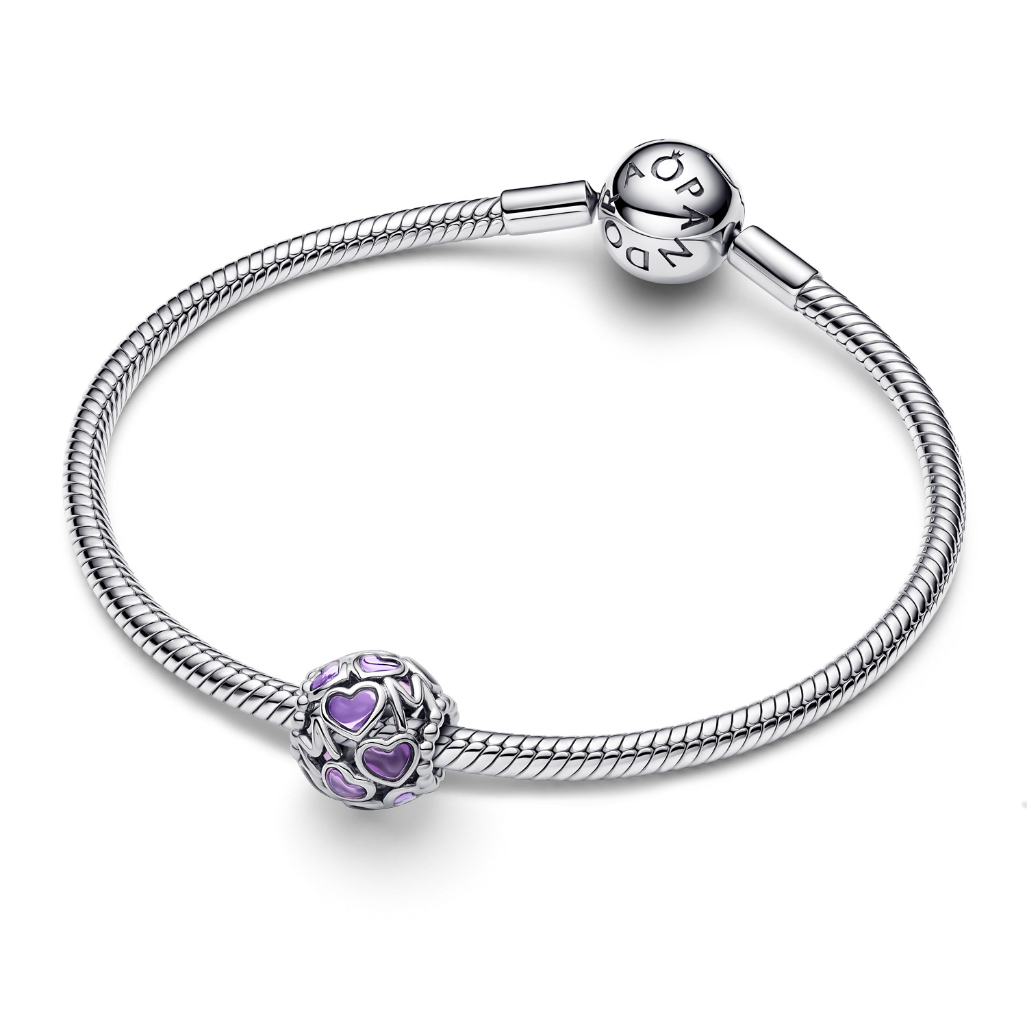 BEEUVIP Number Heart Mom Charm - 925 Sterling Silver Openwork Bead With CZ For Bracelets & Necklaces