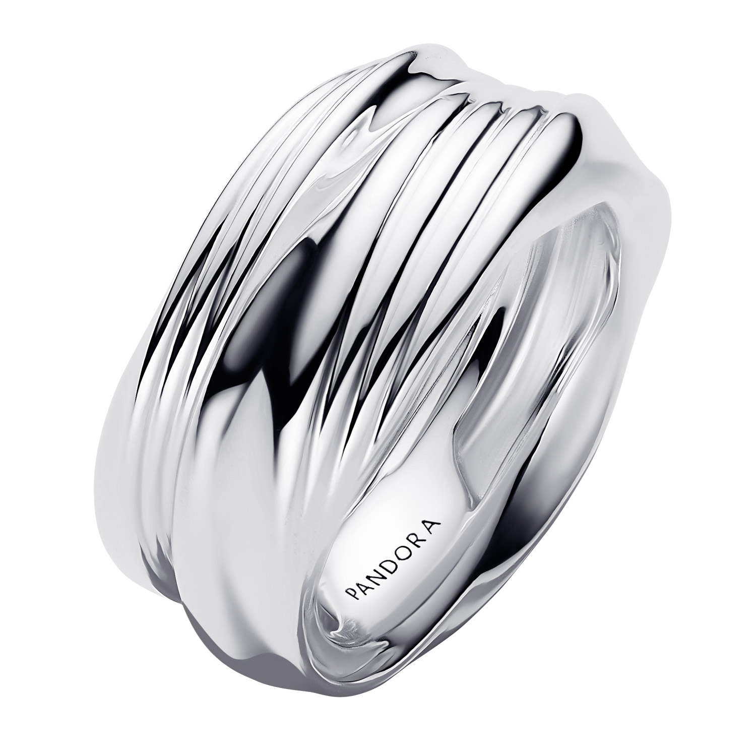 Pandora 193890C00 Ring-Set für Damen Gedreht Silber Pandora 193890C00 Ring-Set für Damen Gedreht Silber