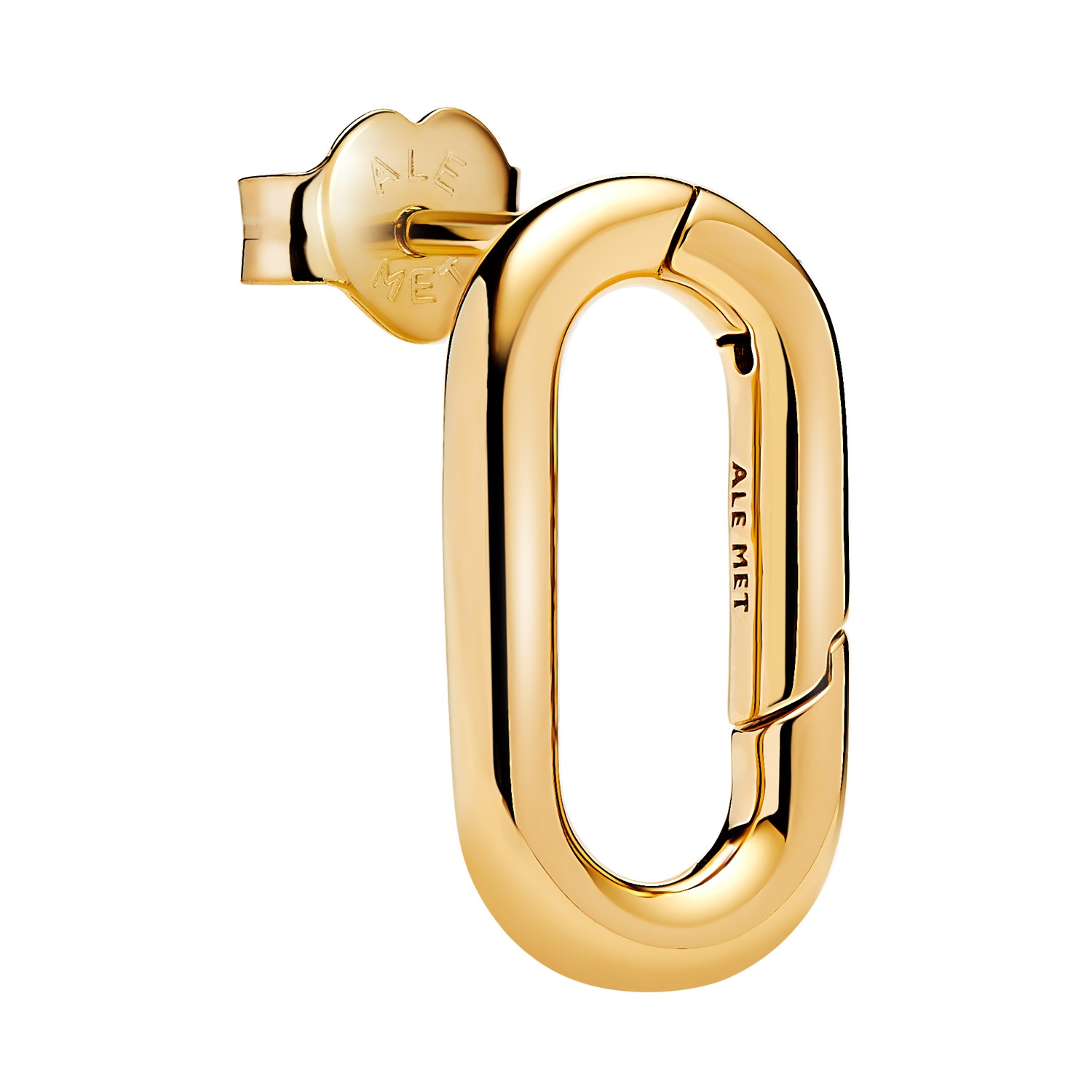 Pandora 263856C00 Single Ohrstecker Link-Ohrring Goldfarben