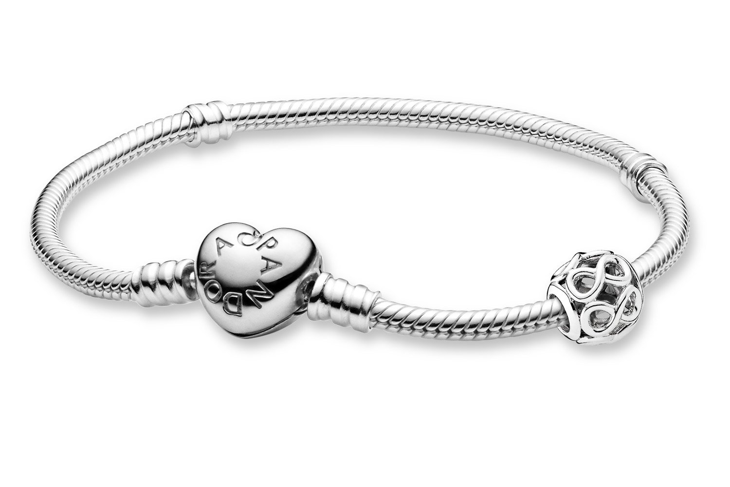 Pandora 28918 Damen Silberarmband Starterset Unendlichkeit