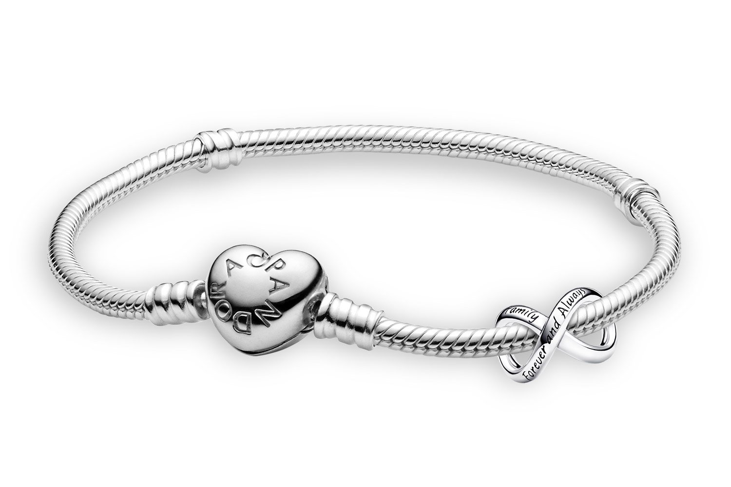 Pandora 28922 Damen-Armband Starter-Set Silber Für Immer & Ewig