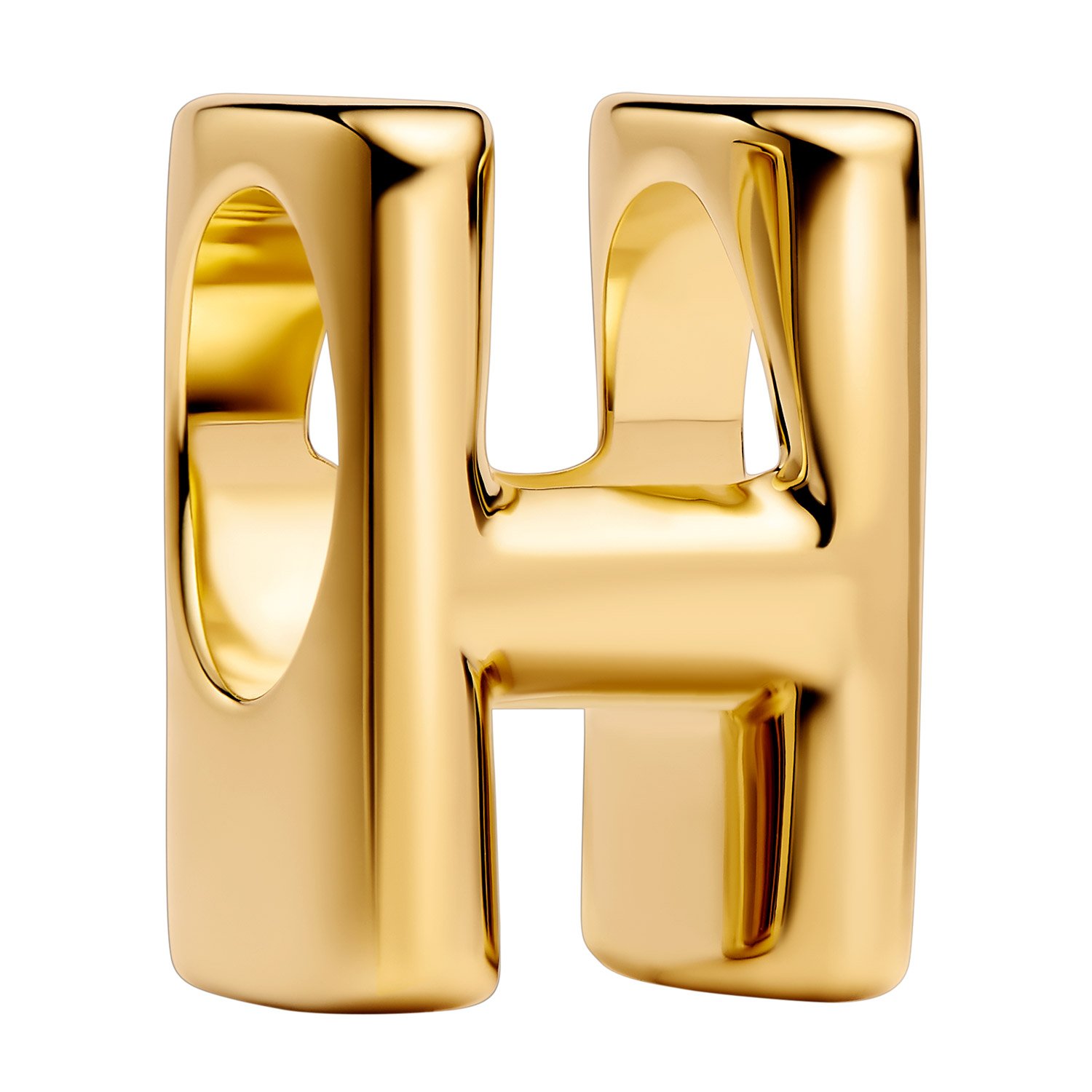Pandora 763954C00 Mini-Charm Buchstabe H Goldfarben