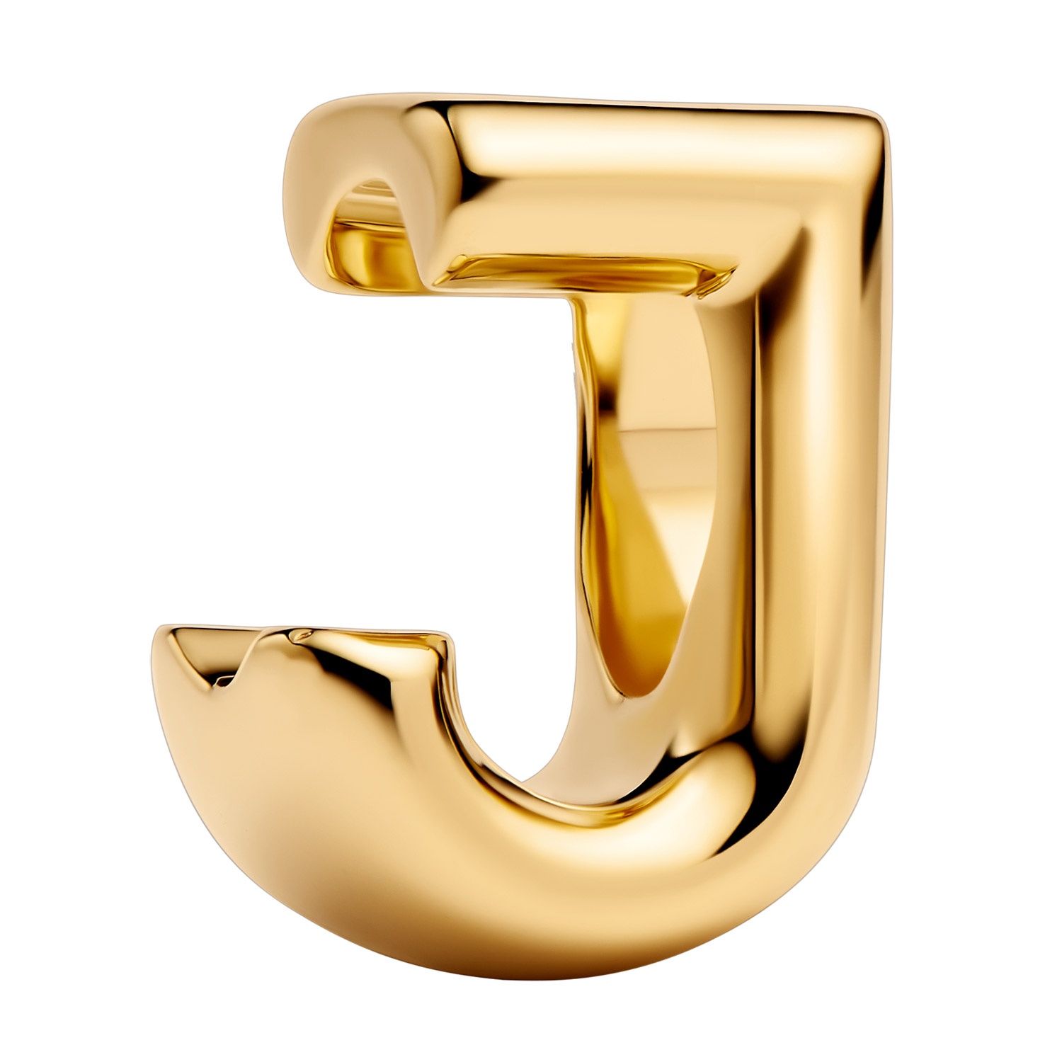 Pandora 763956C00 Mini-Charm Buchstabe J Goldfarben