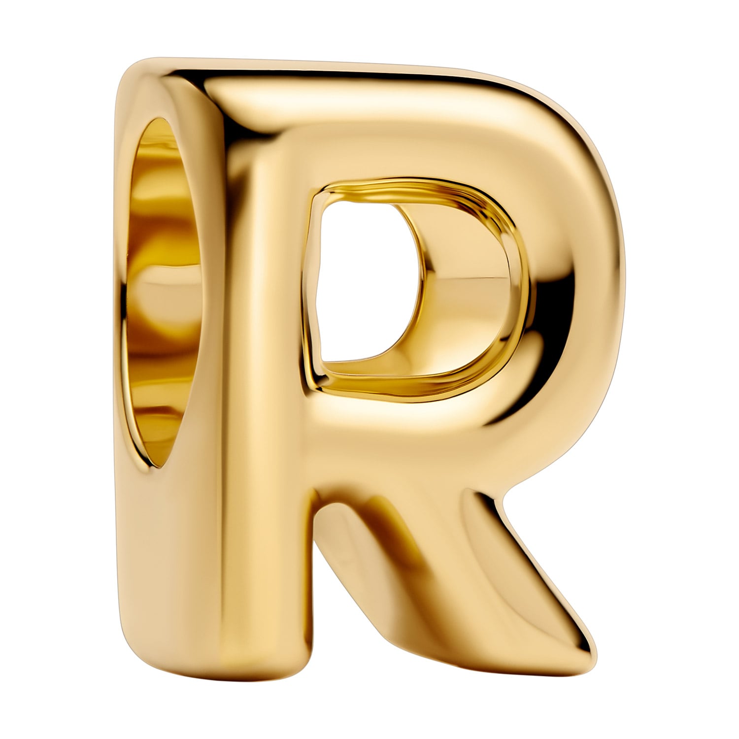 Pandora 763964C00 Mini-Charm Buchstabe R Goldfarben